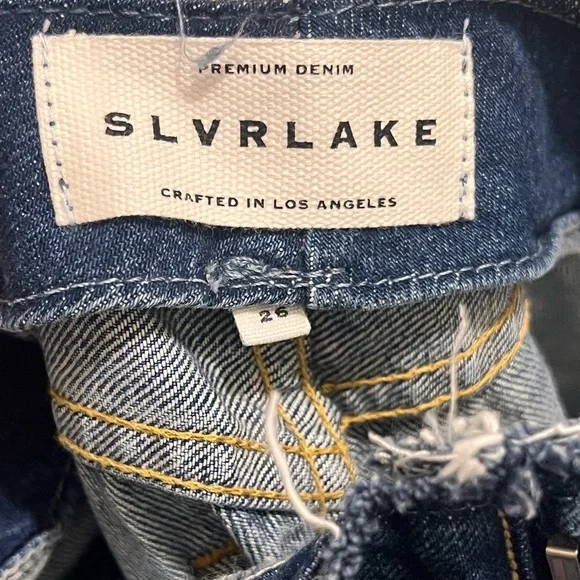Slvrlake London Jeans Straight Leg 90s Sz 26